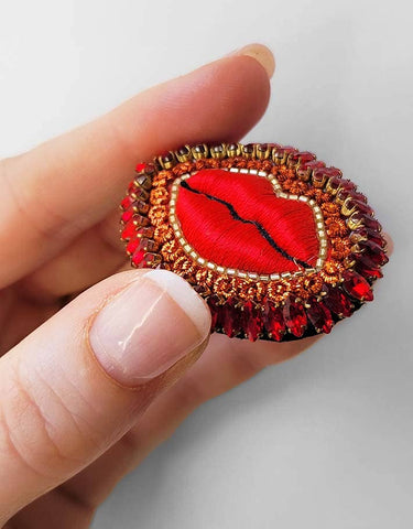 Mini bouche rouge grenadine