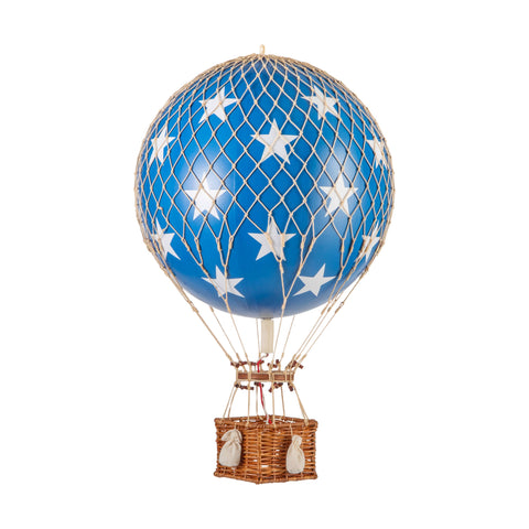Royal Aero Hot Air Balloon - Large - Blue Stars
