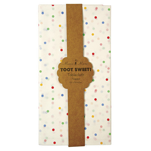 TOOT SWEET SPOTTY TABLECOVER