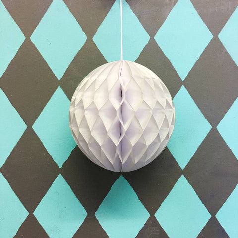 Paper Ball Decoration - White