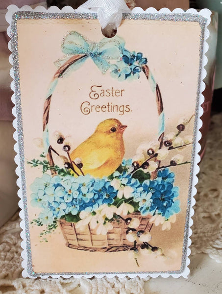 Easter Gift Tag Chic n Basket