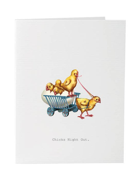 Chicks Night Out Greeting Card