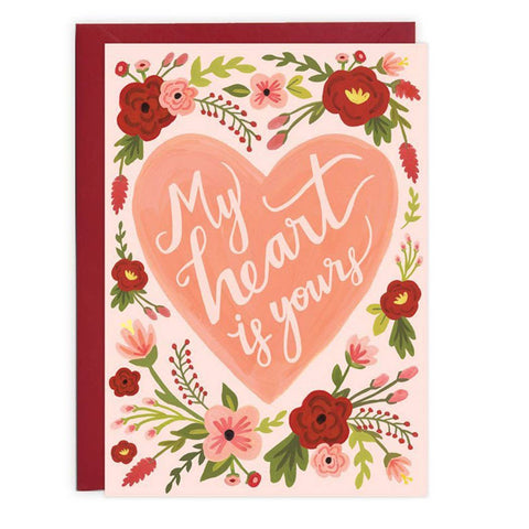 My Heart Is Yours - Card