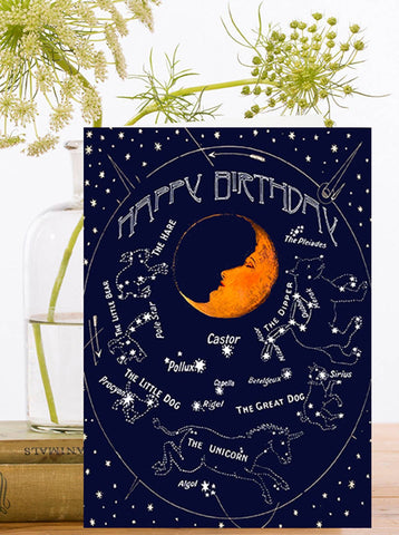 HB126P ~ Hand Glittered Birthday Card