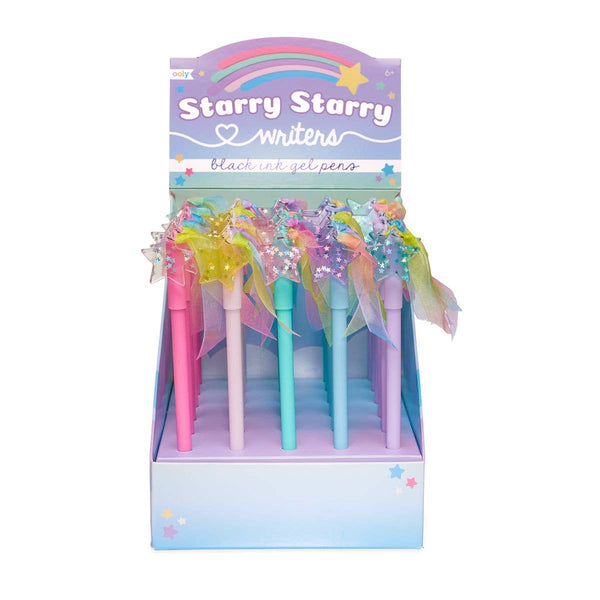 Starry Starry Writers Gel Pens - Display of 30