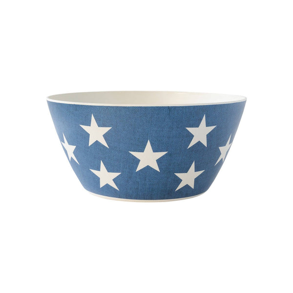 HAM931 - Blue Star Reusable Bamboo Bowl