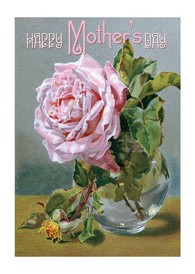 Happy Mother's Day - A Perfect Pink Rose