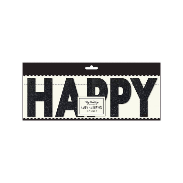 HNT803 - Happy Haunting Happy Halloween Banner