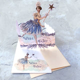 Greeting Card with Tiara, Wish Fairy, Fairy