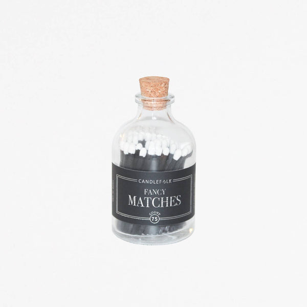 Black & White Apothecary Matches