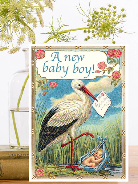 WT019P ~ New Baby Boy Card