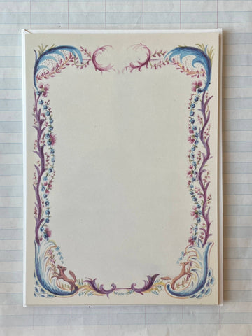 French Menu Stationery