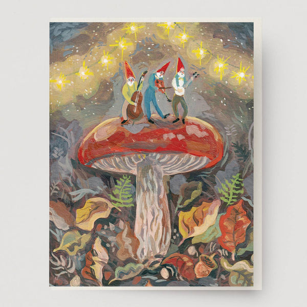 Mushroom Band Card