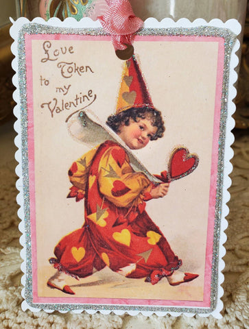 Valentine Gift Tag Ornament Love Token To My Valentine