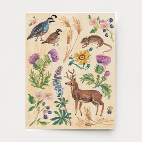 Deer Meadow Card