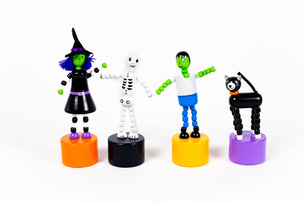Spooky Friends Push Puppets - Set of 24