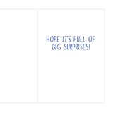 Sending Big Wishes Birthday Card
