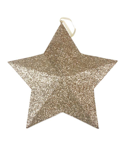 Gold Glitter Star XL