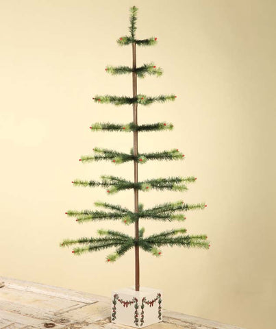 Two Toned Feathered Christmas Tree