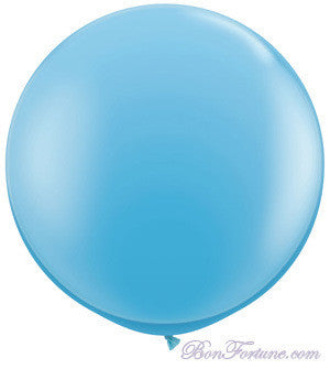 Giant Round Balloon-Baby Blue