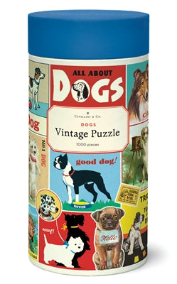 Vintage Style Puzzle-Dog