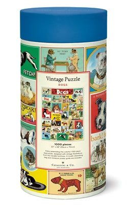 Vintage Style Puzzle-Dog