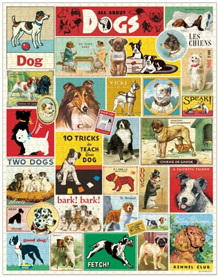 Vintage Style Puzzle-Dog