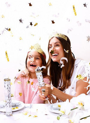 CONFETTI FOUNTAIN-WHITE
