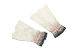 Lovely Lace Cuffs (Grey/Blush, Red/Pink, or Blue/Red)