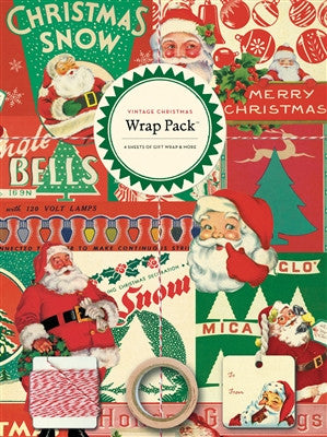 Vintage Christmas Wrap Pack