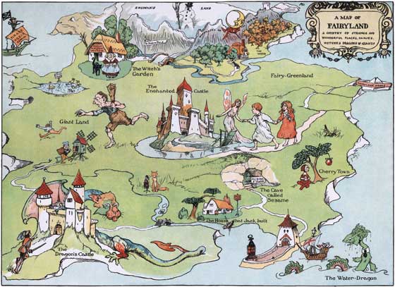 Map of Fairyland