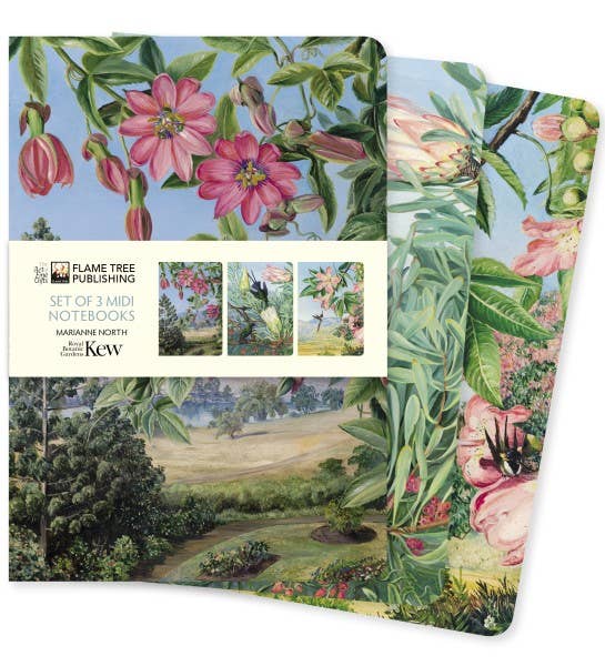 Kew Gardens Set of 3 Midi Notebooks