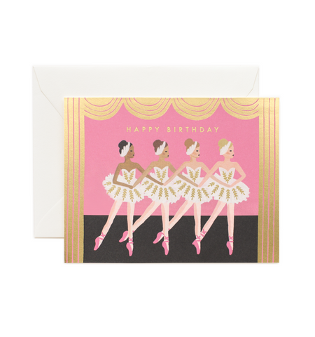 BIRTHDAY BALLET CARD