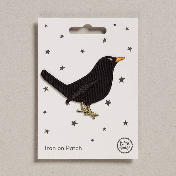 Iron on Patch - Black Bird