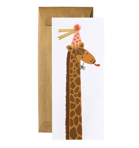 Birthday Giraffe No. 10 Card