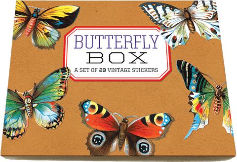 Butterfly Box Sticker Box