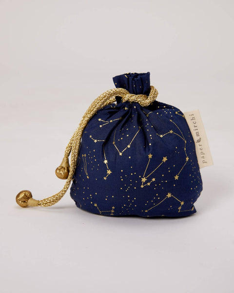 Reusable Fabric Gift Bags Double Drawstring- 2022 Collection