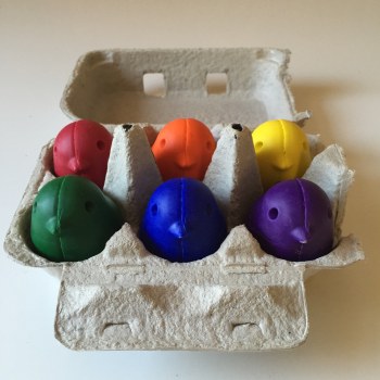 Chick Crayons, Set of 6