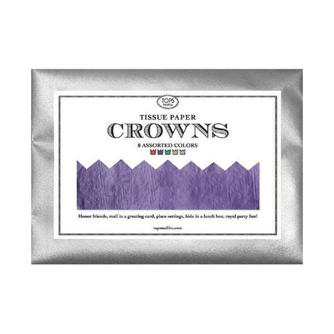 Metallic Paper Crowns-Multi Color