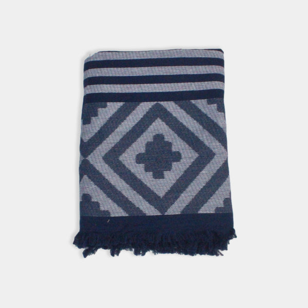 Fouta doublée éponge Alacatin 90x160cm 340gm²