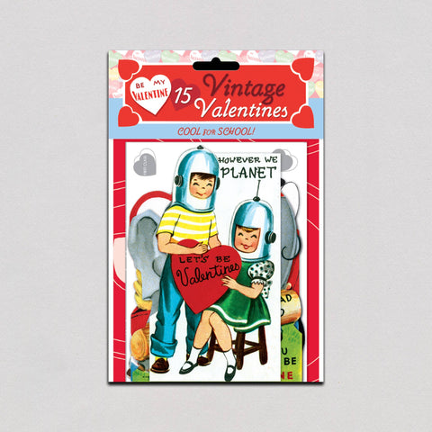 15 Vintage Valentines: Cool for School