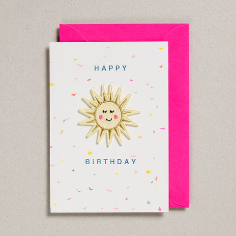 Patch Cards - Happy Birthday Sunshine