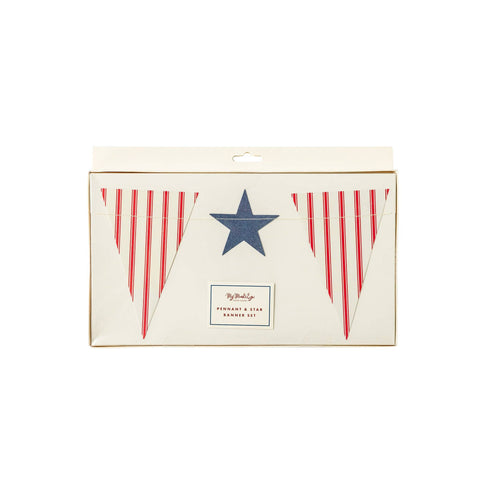 HAM802 - Hamptons Pennant Star Banner