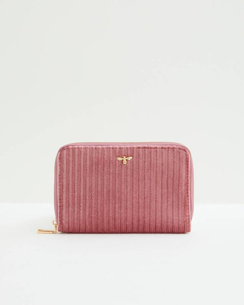 Pink Velvet Jewellery Pouch