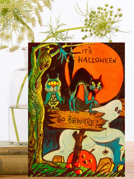 HW001P ~ Halloween Card