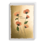 BIRTHDAY POPPIES Card