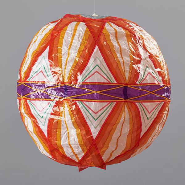 Japanese Paper Balloon - Pack of 6 - Pattern Ball
