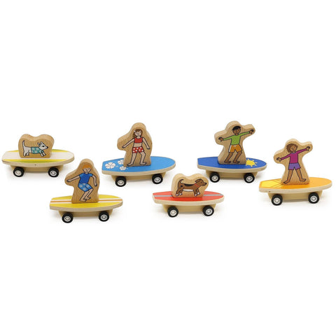 Surf's Up Dude Pull Back Racers - Set of 24