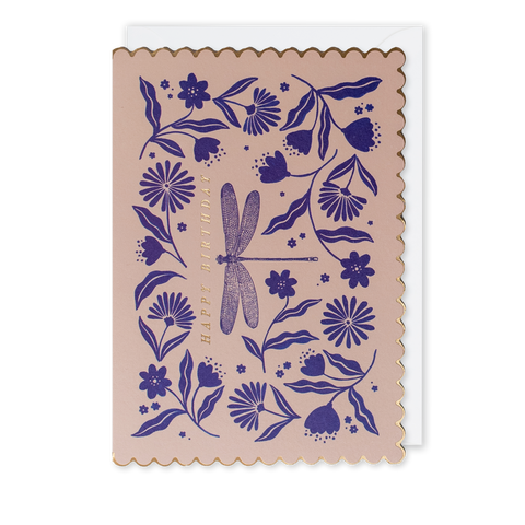 Dragonfly Birthday Card