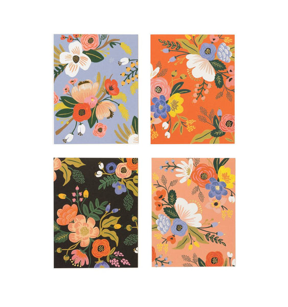 Lively Floral Assorted Cards Set